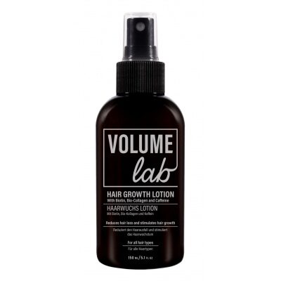 Volume Lab Lotion erhöht das Haarwachstum und verringert den Haarausfall